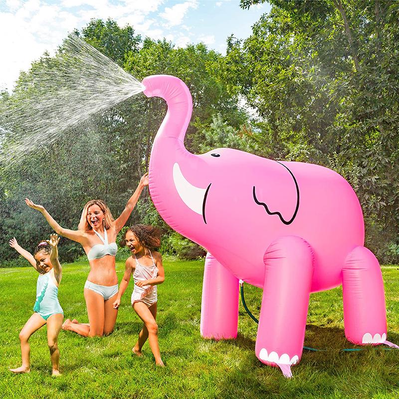 Aufblasbarer Wassersprühelefant