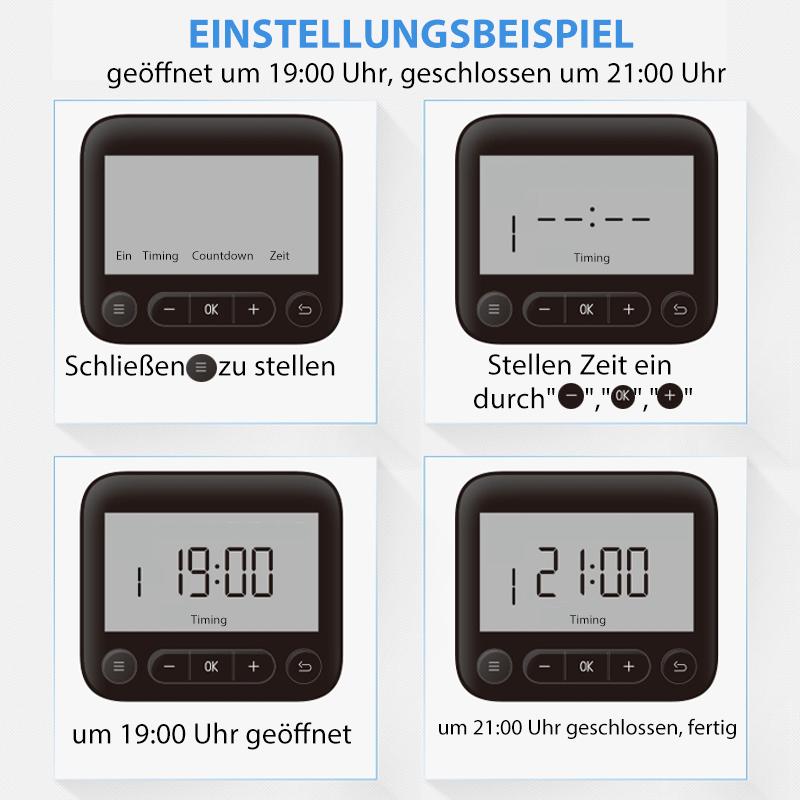 Mechanischer Timer für Steckdose
