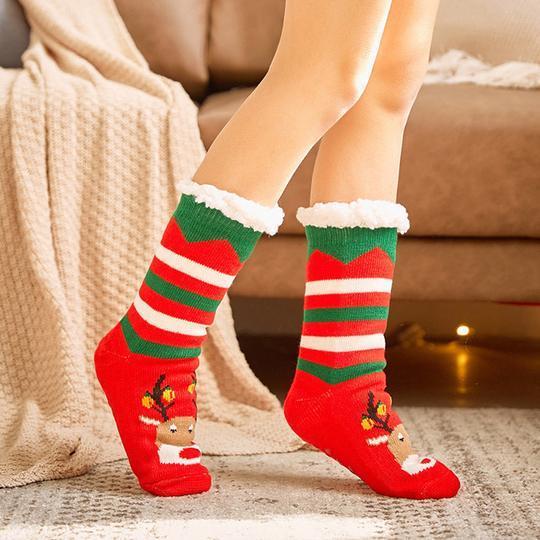 Ultra-Plüsch Weiche Rutschfeste Socken, 1 Paar