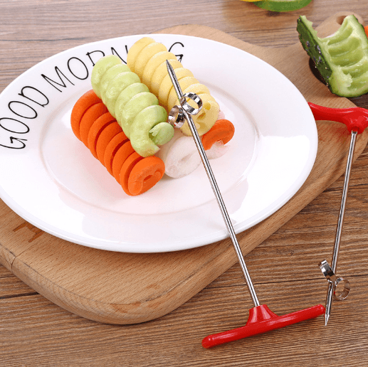 Gemüsefrucht-Spiralmesser（2pcs)